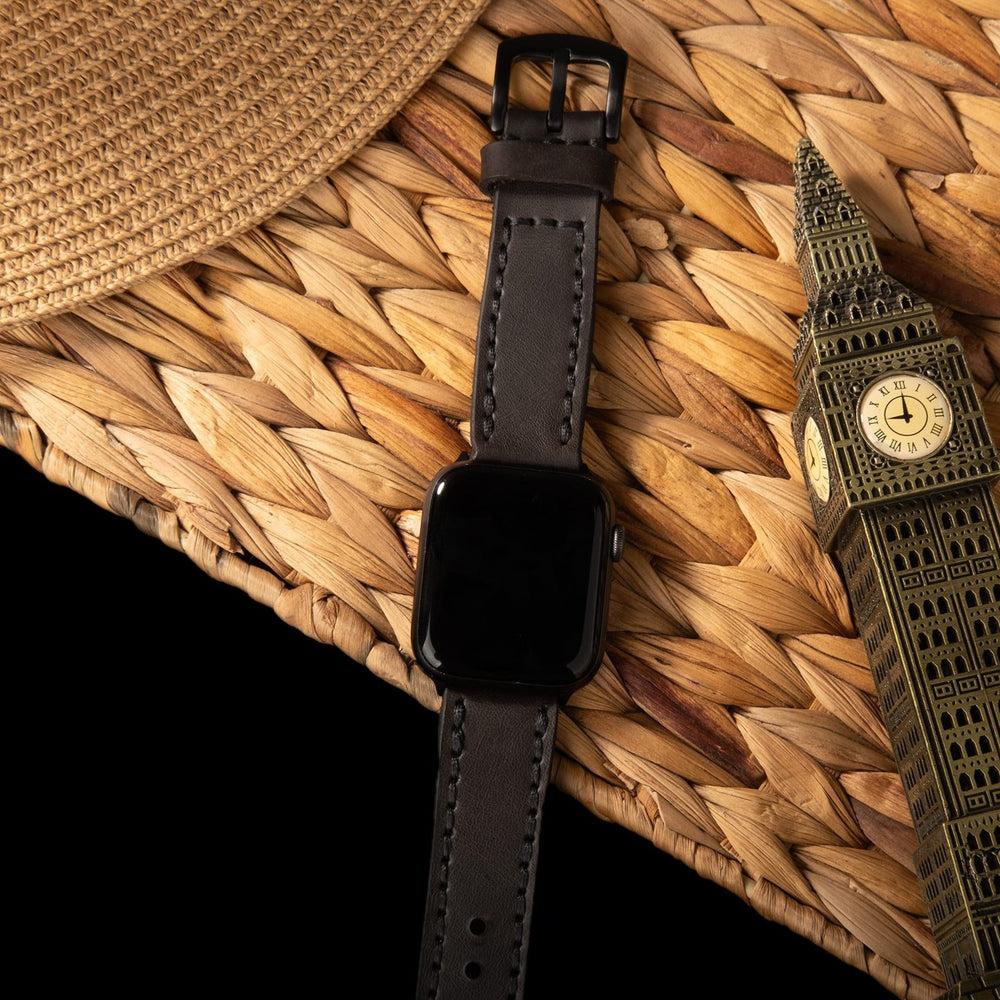 Çift Kat Deri Apple Watch Kayışı deri saat kordonu